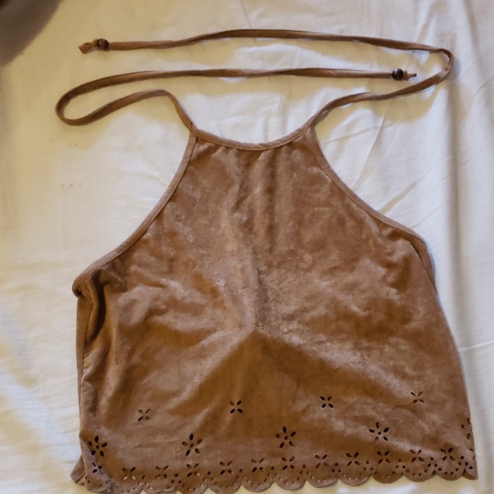 Tan tank top